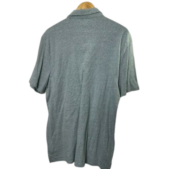 Gap Blue Stripe Short Sleeve Cotton Blend Polo Shirt Men's Sz XL NEW - Picture 8 of 8